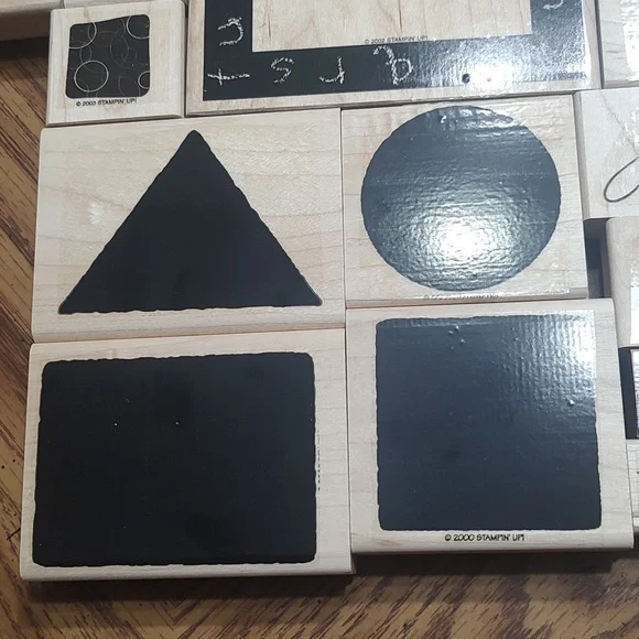 Wood Mount Stampin' Up Stamps - Picture 2 of 9